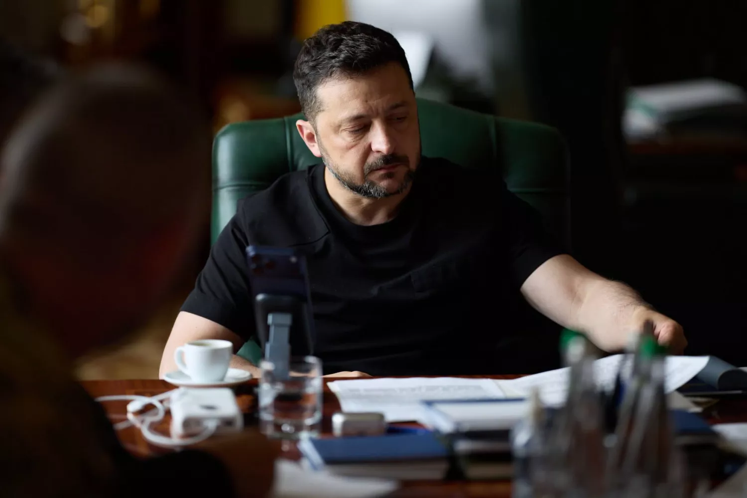 Зеленський повідомив про підготовку до запуску антибалістичної системи «Фрея». Фото: пресслужба президента