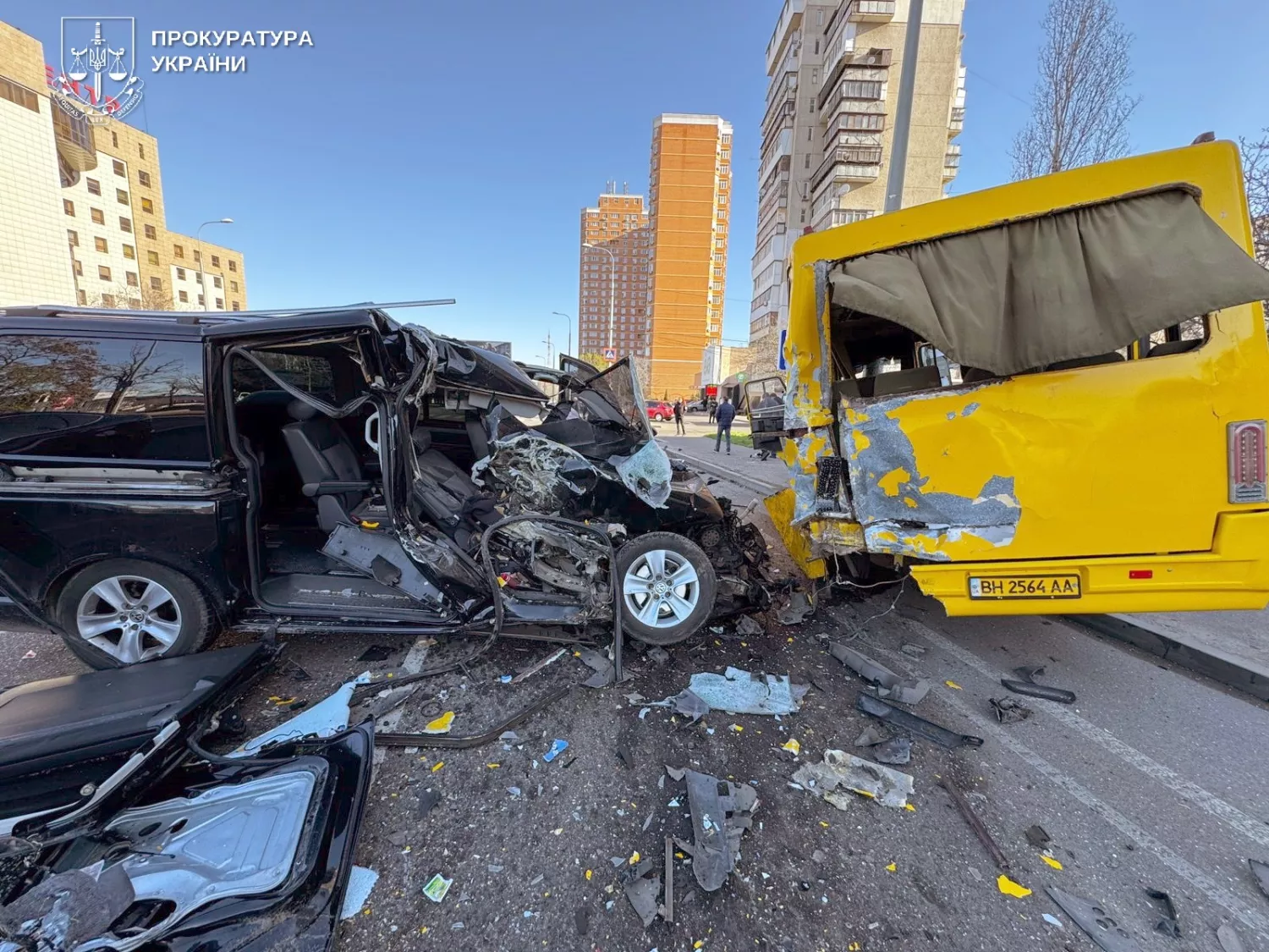Смертельна ДТП на Балківській в Одесі. Фото прокуратура