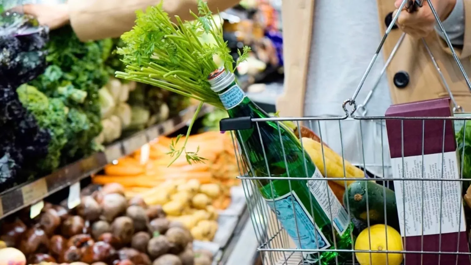 Продуктова корзина. Ілюстративне фото: Unsplas
