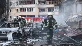 Через атаку російського дрона загинув 43-річний комунальник у Херсоні. Ілюстративне фото: ДСНС
