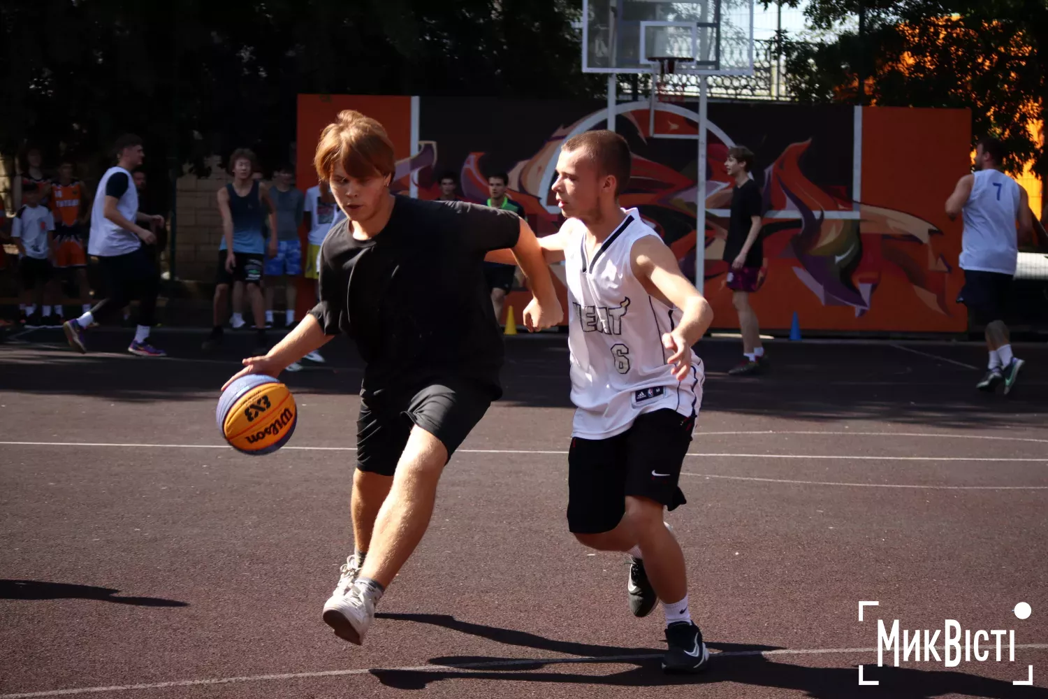 До Дня міста у Миколаєві провели чемпіонат області з баскетболу. Фото: НикВести