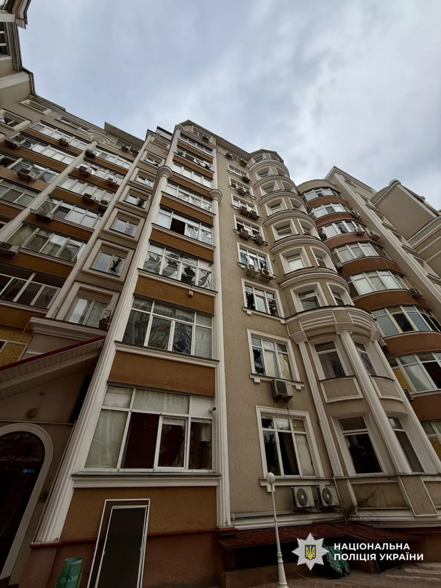 Внаслідок атаки на Одещину постраждали 20 людей. Фото: Нацполіція