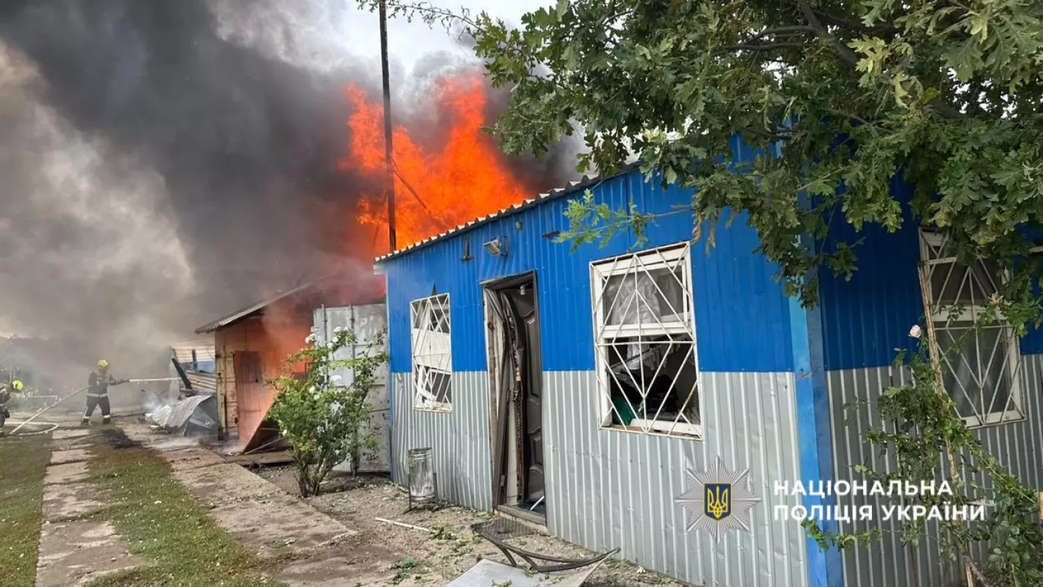 Внаслідок атаки на Одещину постраждали 20 людей. Фото: Нацполіція