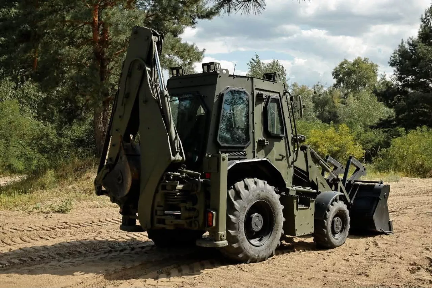 Броньований навантажувач UAT-SPIDER розробляли для піхоти Сил оборони. Фото: УкрАрмоТех
