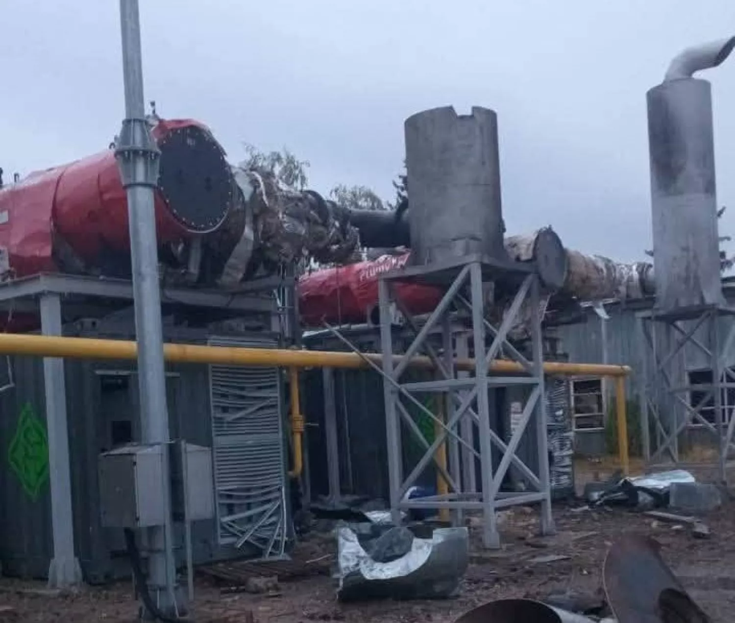 На Сумщині російські удари знищили чверть генерації області. Фото: Асоціації суб’єктів розподіленої та маневрової генерації.