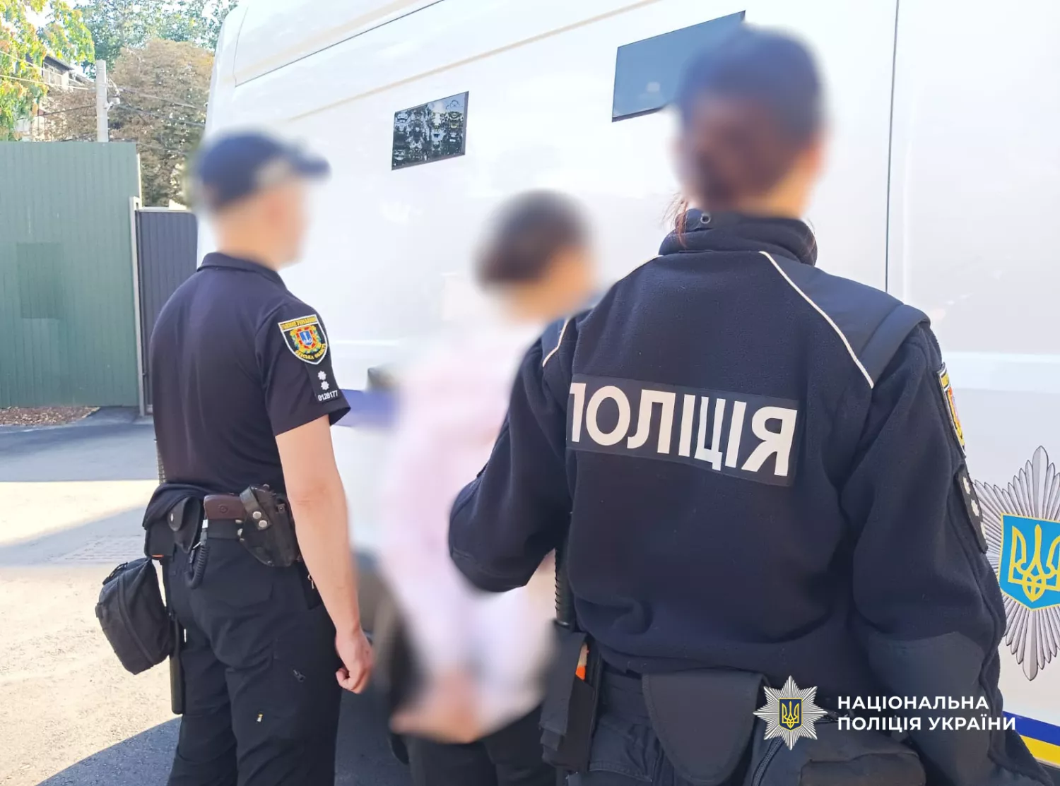 Поліція затримала підозрювану у злочині. Фото нацполіція