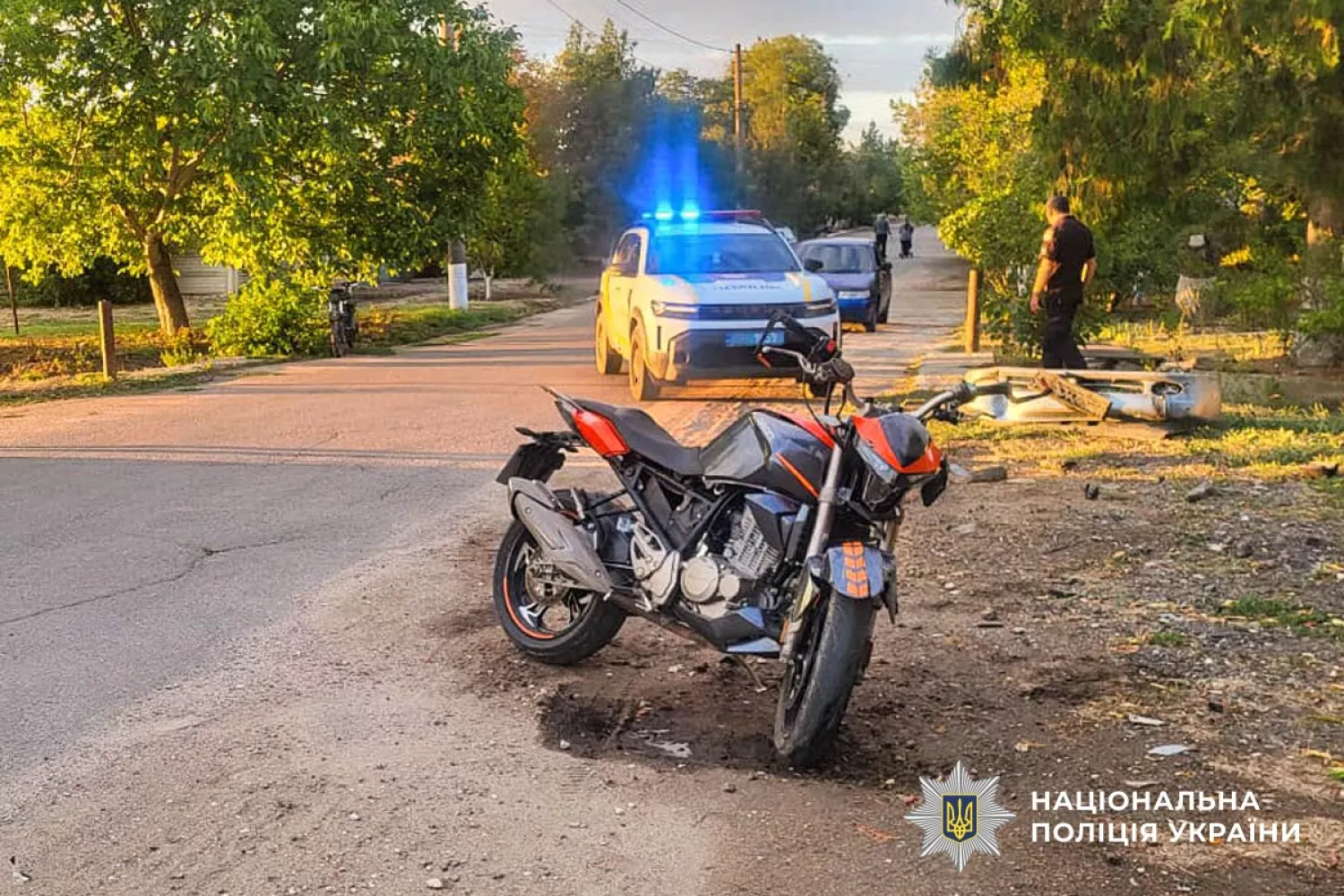 Смертельна ДТП у Миколаївському районі. Фото нацполіція