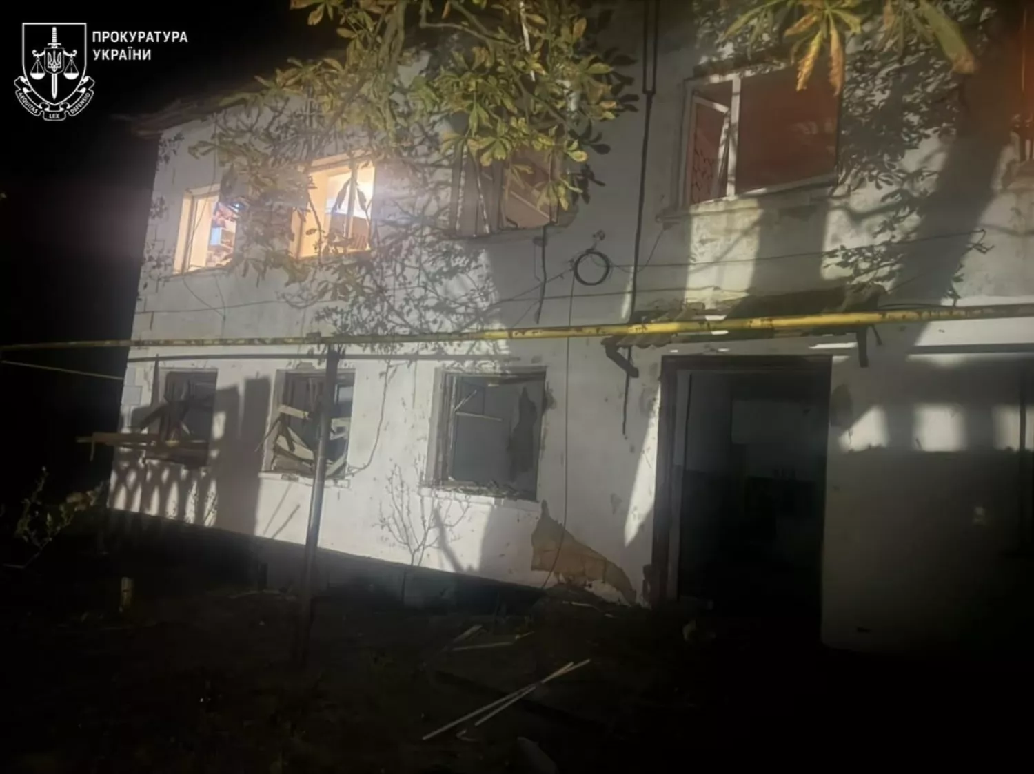 Обстріл Одеської області 18 вересня. Фото: Одеська ОВА