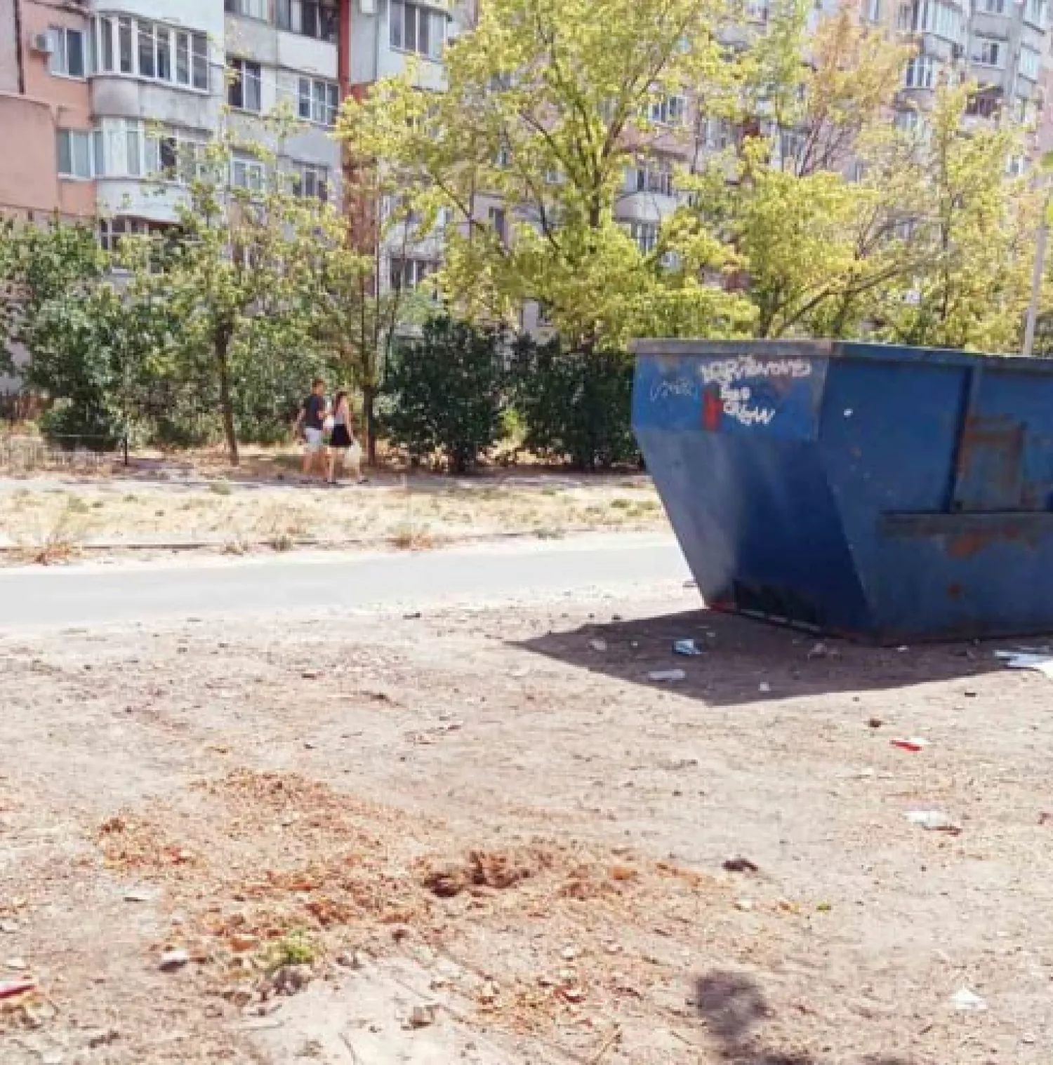 У Миколаєві на вулиці Лазурній ліквідували несанкціоноване сміттєзвалище. Фото екоінспекція