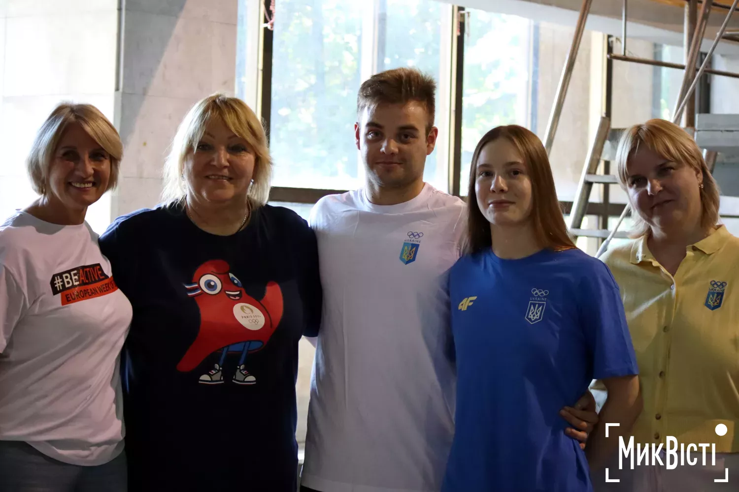 У Миколаєві провели Олімпійський урок зі стрибків у воду. Фото: NikVesti