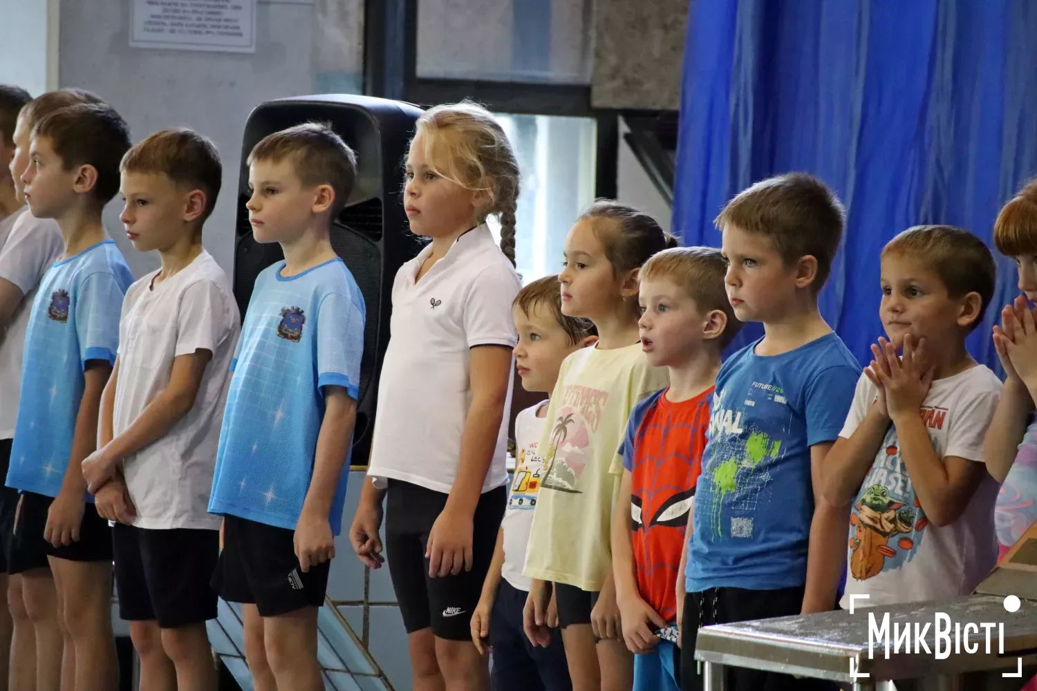 У Миколаєві провели Олімпійський урок зі стрибків у воду. Фото: NikVesti