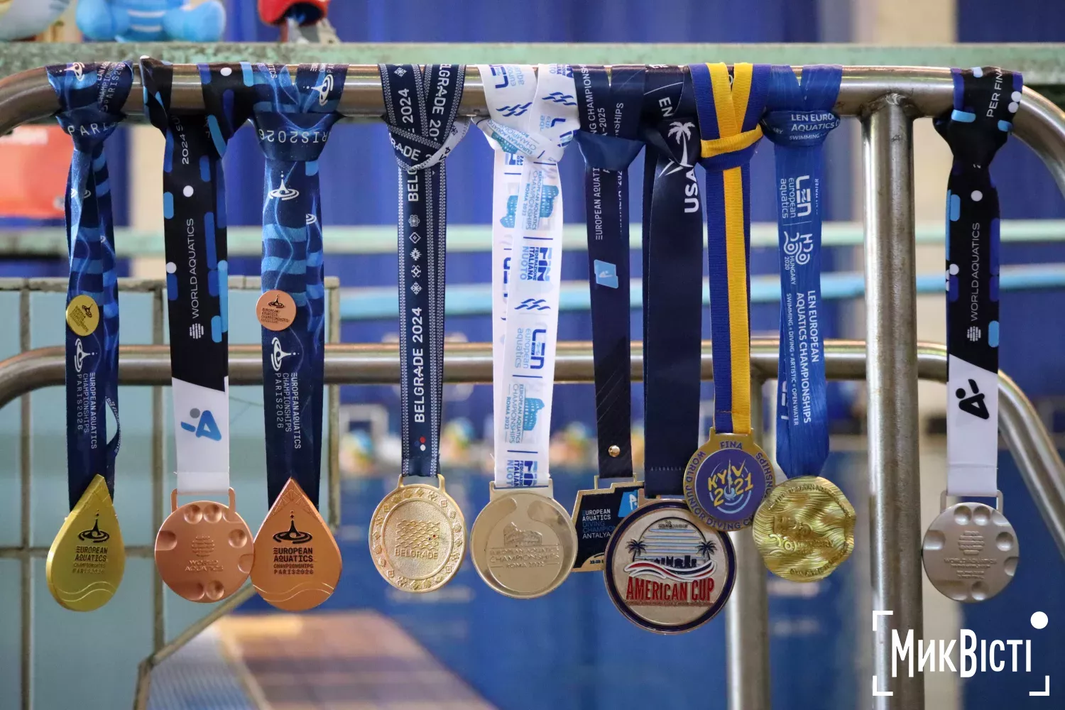 У Миколаєві провели Олімпійський урок зі стрибків у воду. Фото: NikVesti