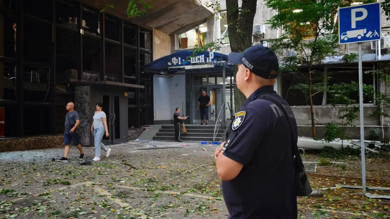Обстріл Одеси 2 вересня. Фото: ОВА