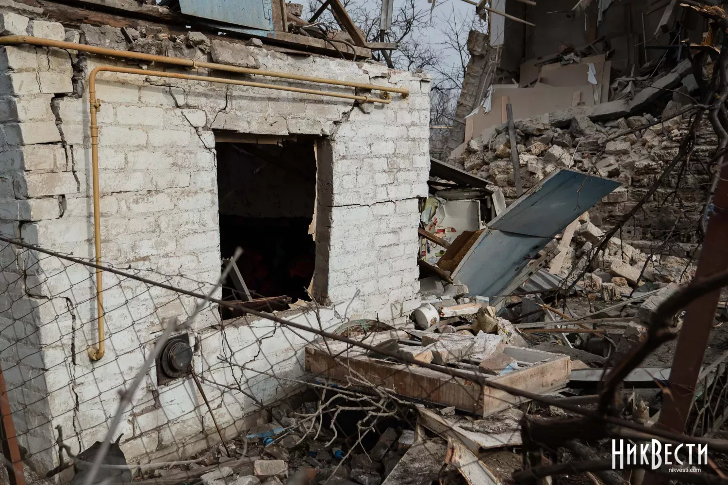 Наслідки російського удару по Миколаївщині. Ілюстраційне фото: НикВести