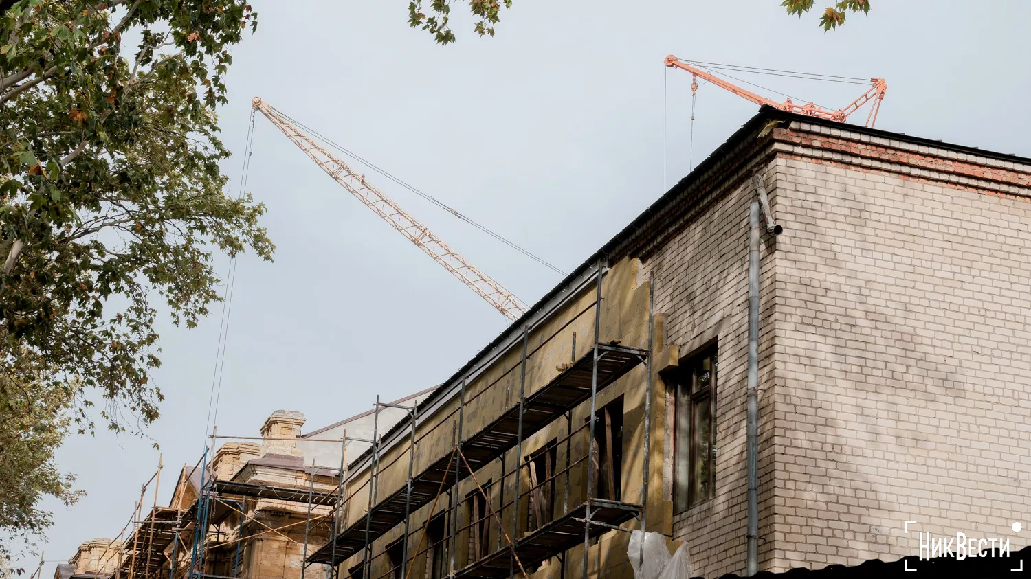 Ремонт будівлі Миколаївської гімназії №2, фото «НикВести»