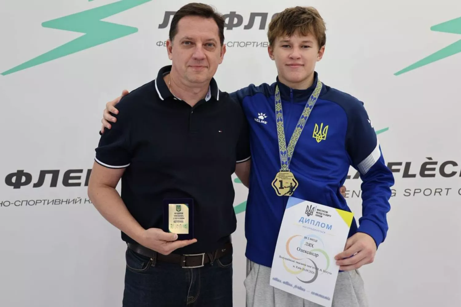 Миколаївський спортсмен переміг на Всеукраїнському турнірі з фехтування на шаблях. Фото: Управління молоді та спорту Миколаївської ОВА