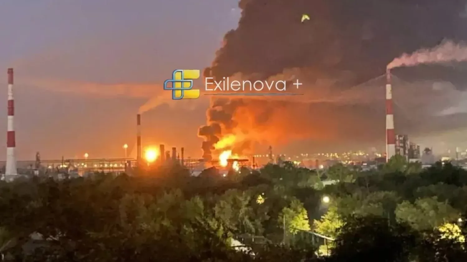 Генштаб підтвердив удари по НПЗ в Уфі та Самарі. Фото з соцмереж