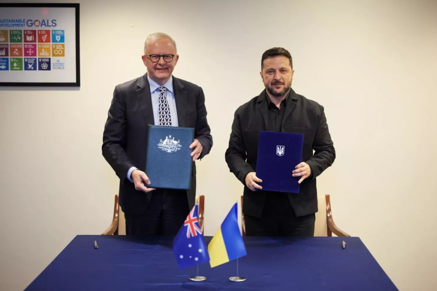 Україна та Австралія підписали безпекову угоду. Фото: Офіс президента України