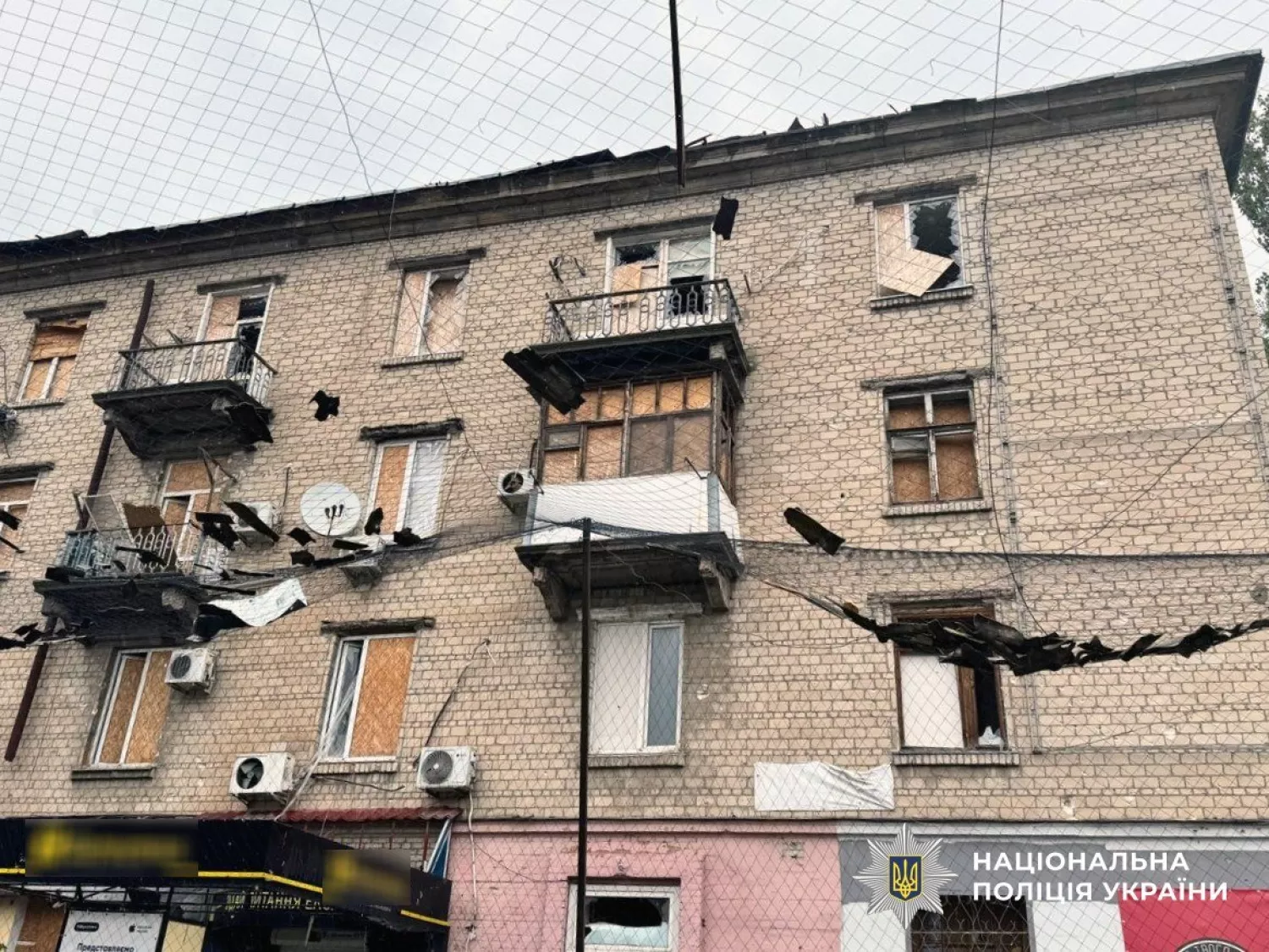 Обстріл Херсонської області 23 вересня. Фото: Поліція Херсонської області