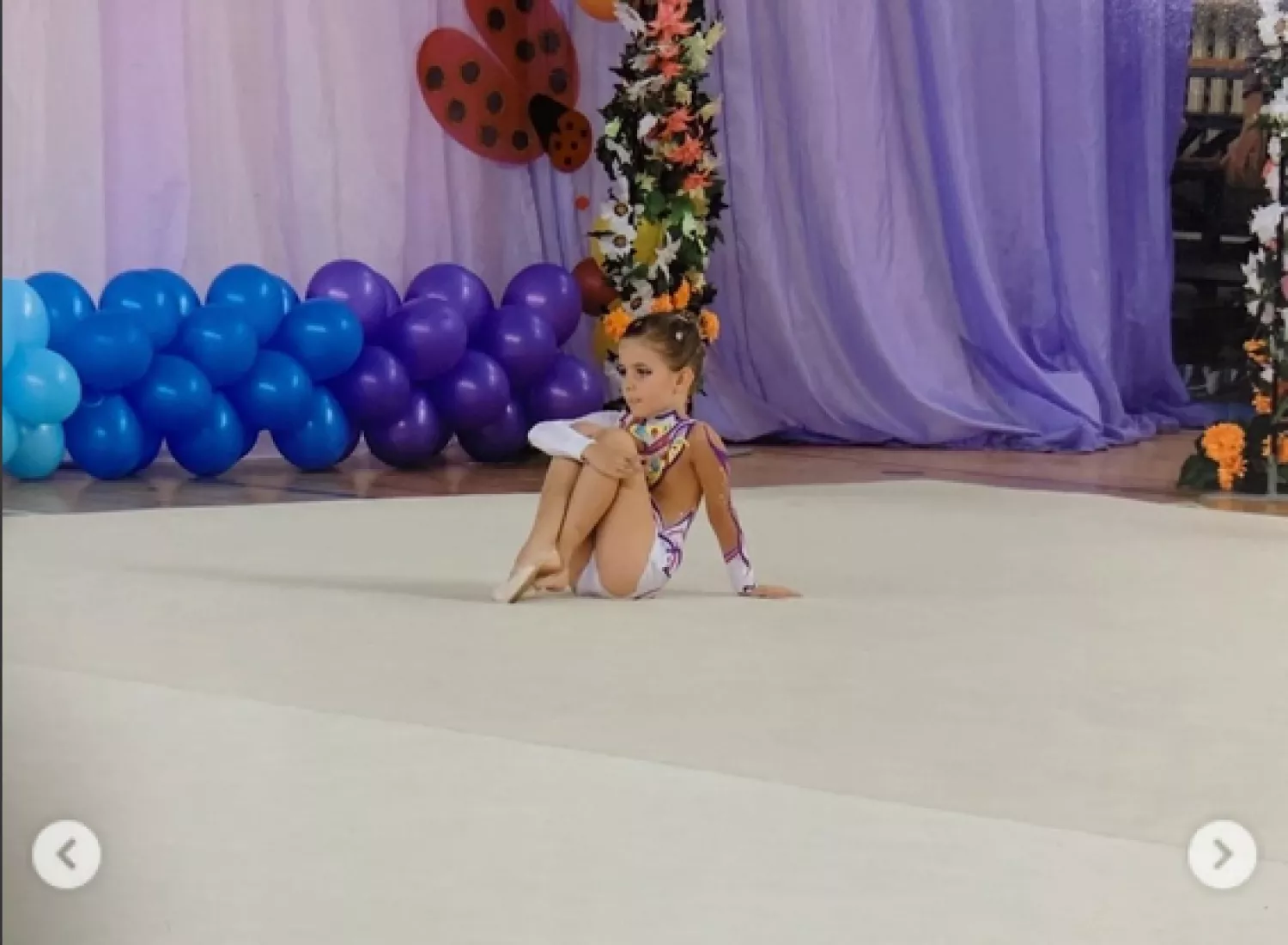 Миколаївська гімнастка Перемета завершила професійну кар’єру. Скриншот з Instagram Валерії Перемета