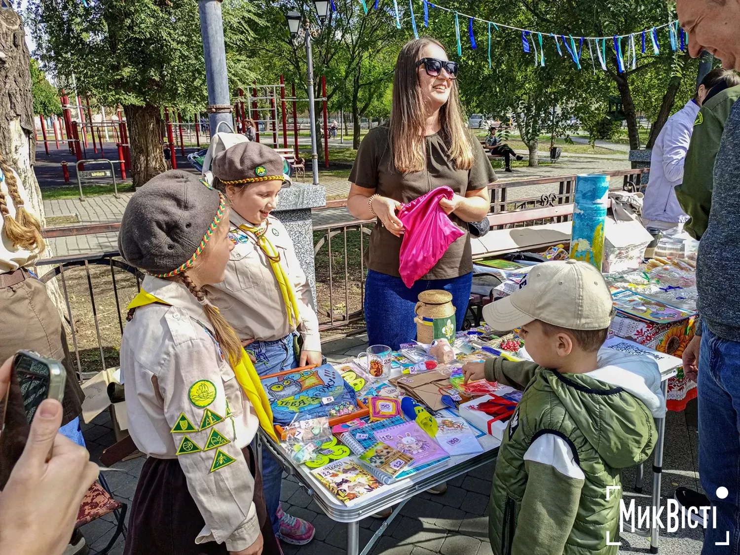 У Миколаєві відкрили новий пластовий рік, присвятивши його 100-річчю Богдана Гаврилишина. Фото: Галина Сеннікова, МикВісті