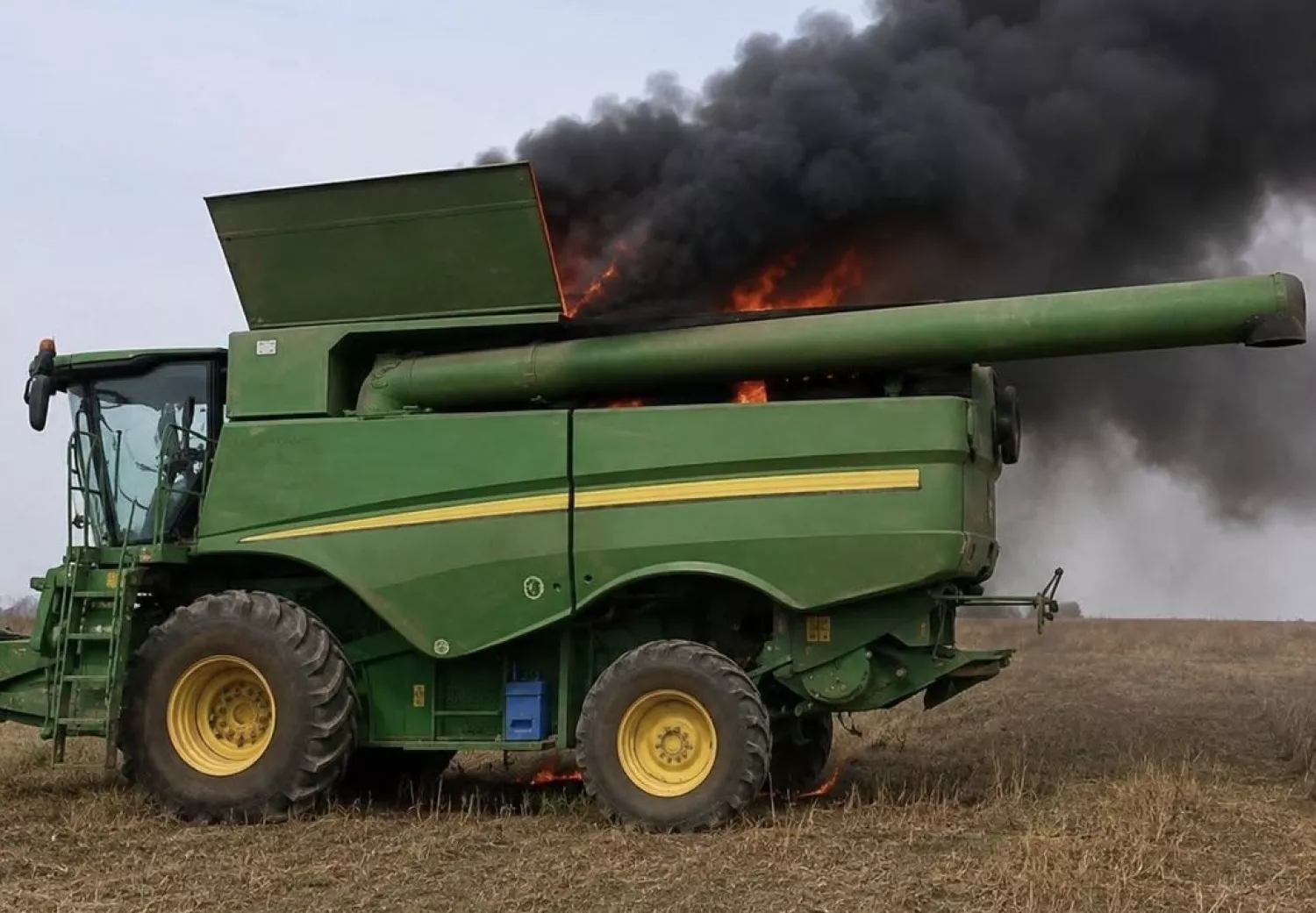 На Херсонщині через атаки росіян фермери можуть залишити поля без осінніх посівів. Фото: «Суспільне Херсон»