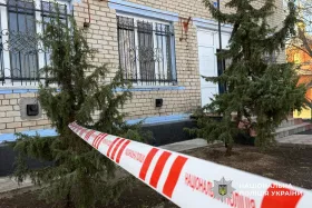 Приміщення сільради, де було вбито Світлану Ванжулу. Фото: ГУНП Миколаївщини