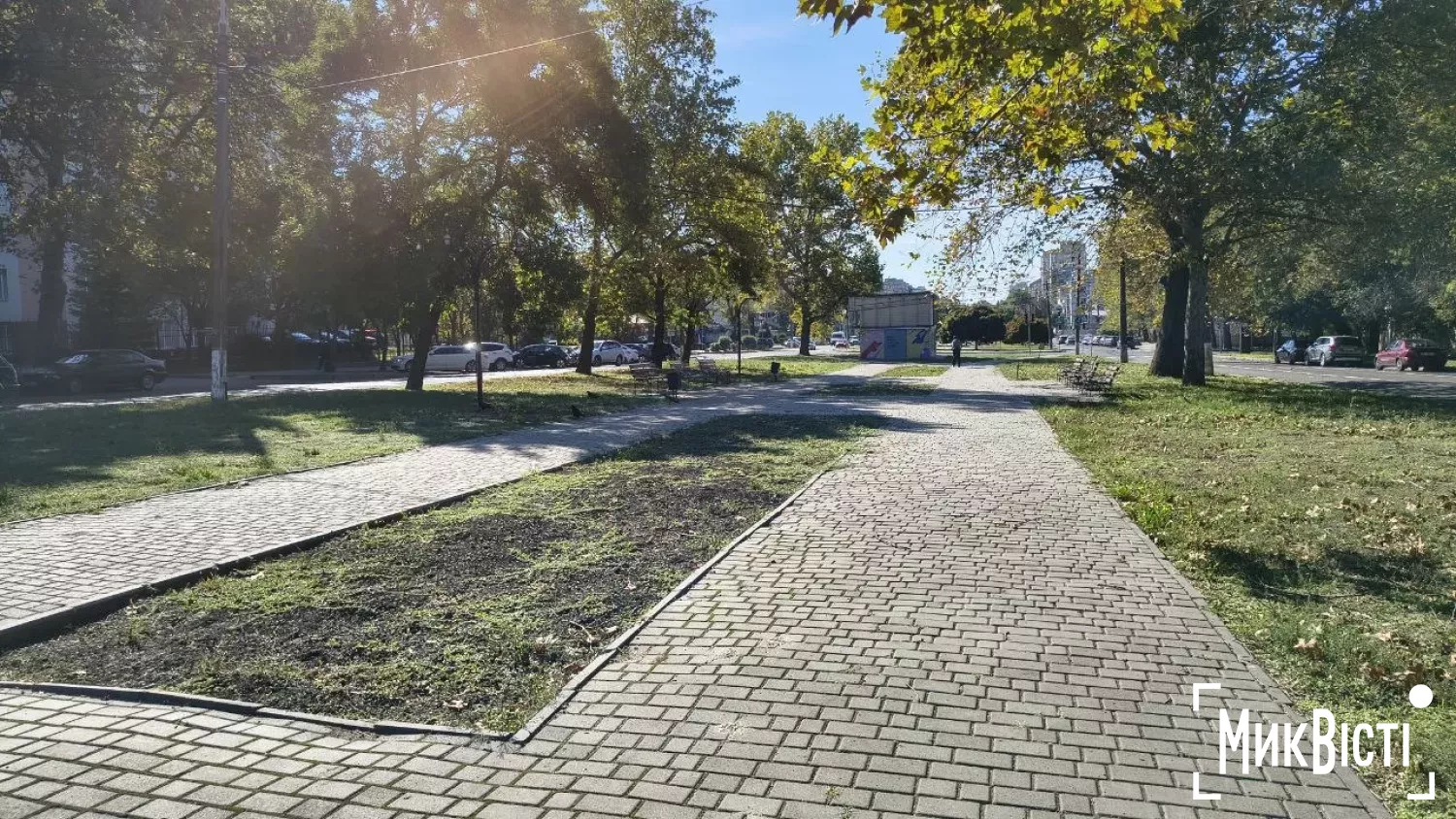 Миколаївці обрали назву скверу на Садовій. Фото: МикВісті