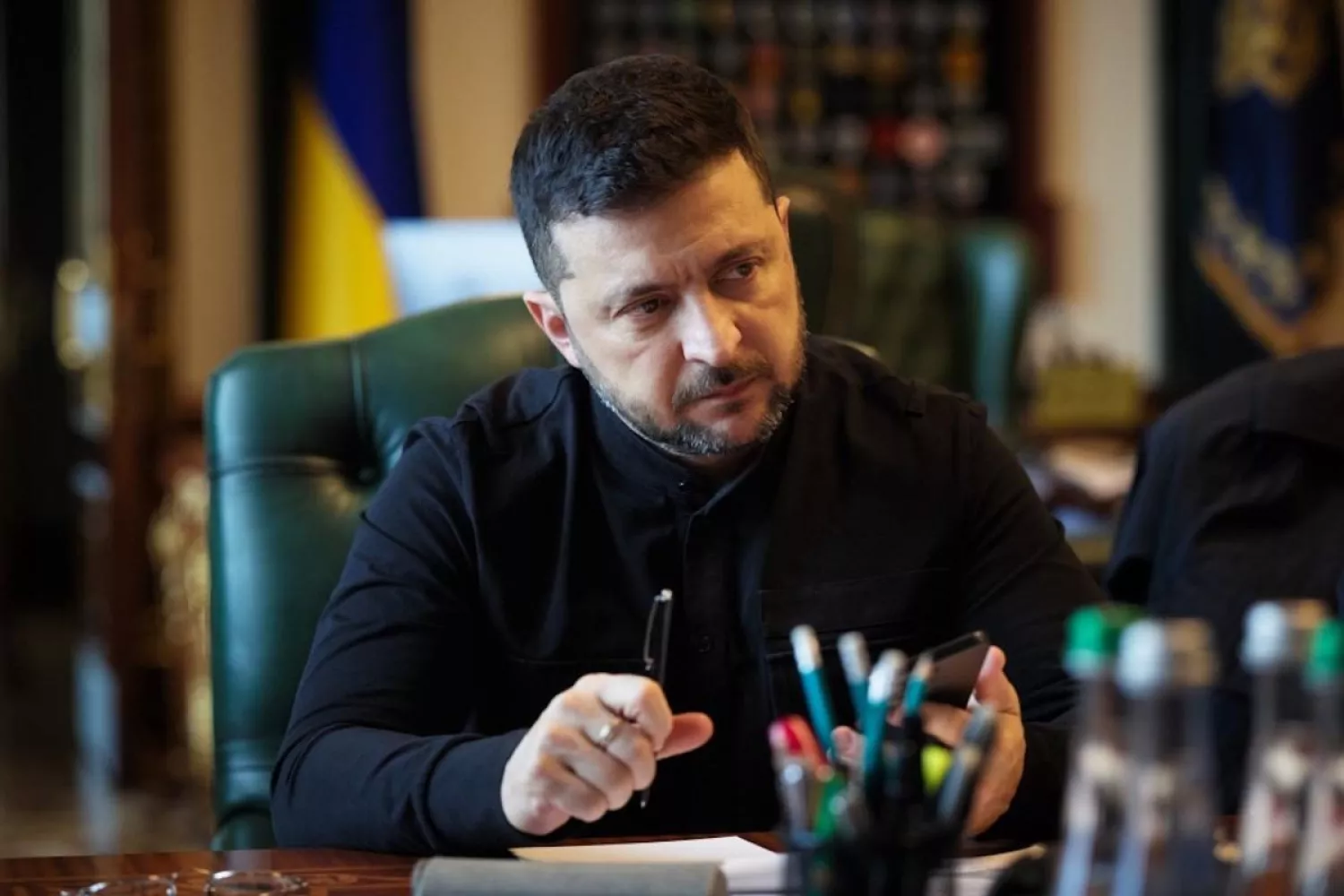 Зеленський розповів, скільки російських дронів збиває Україна. Фото: president.gov.ua