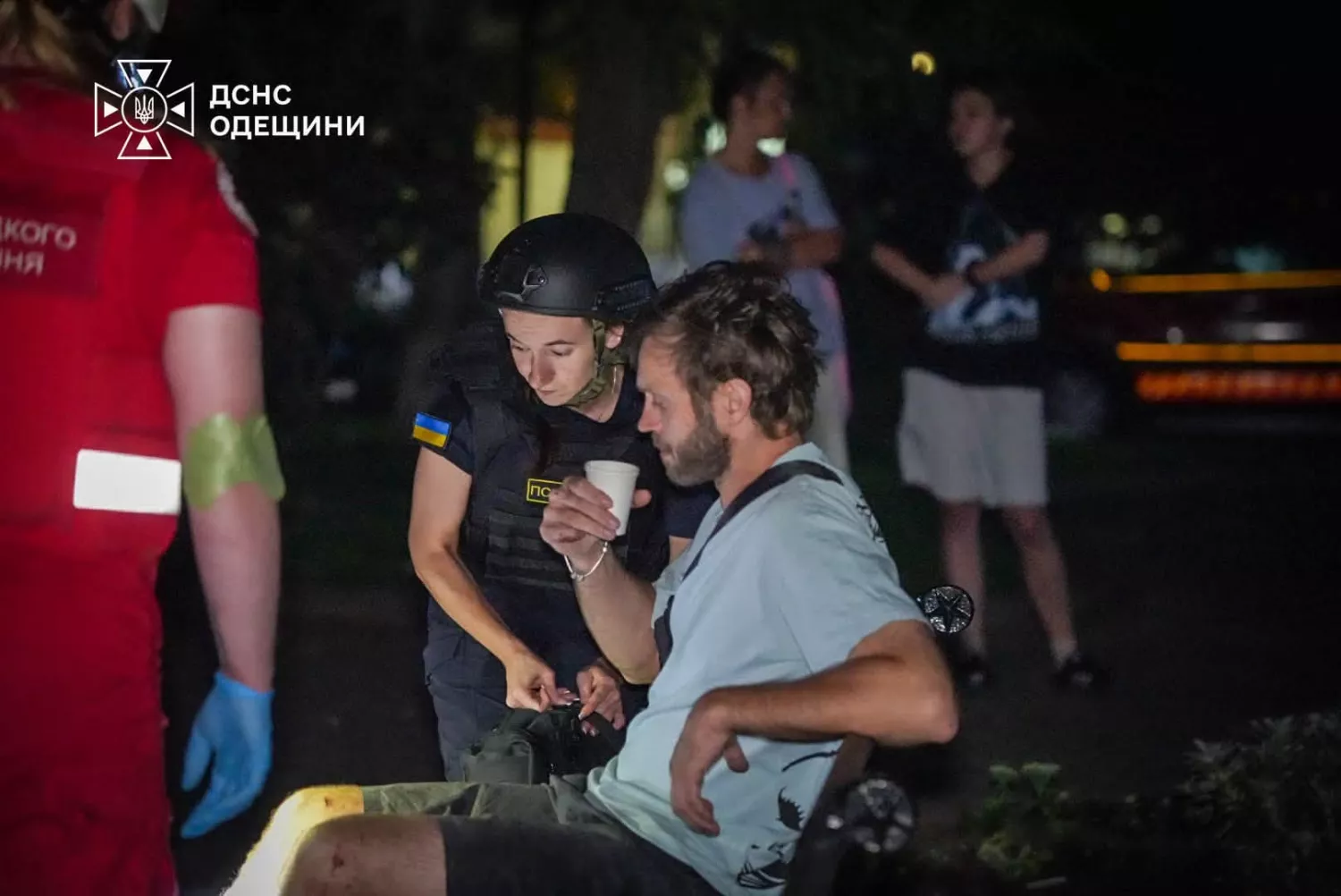 Наслідки обстрілу Одеси 3 вересня. Фото: ДСНС