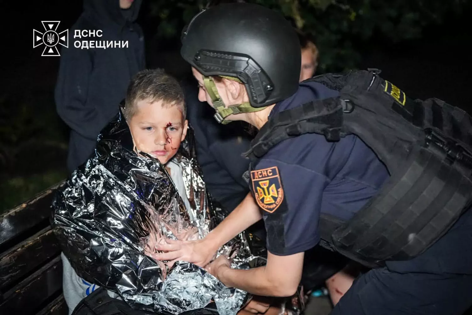 Наслідки обстрілу Одеси 3 вересня. Фото: ДСНС