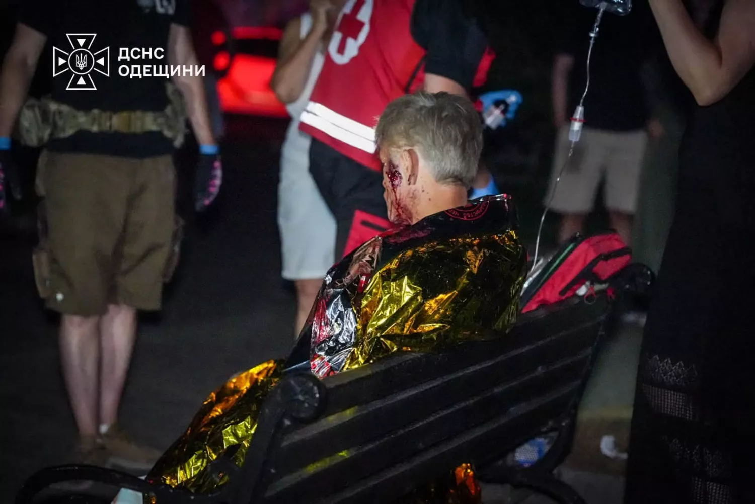 Наслідки обстрілу Одеси 3 вересня. Фото: ДСНС