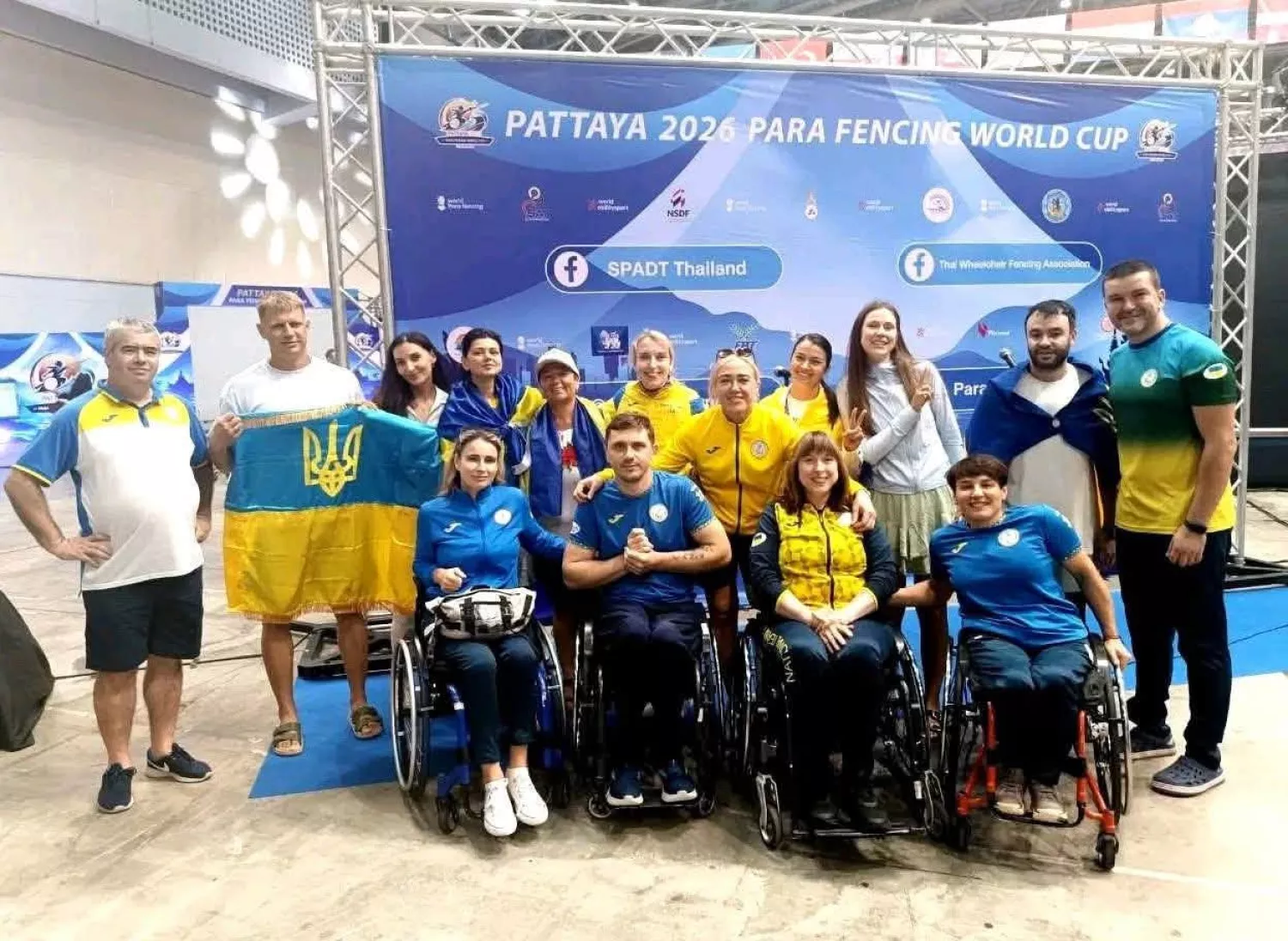 Миколаївські спортсмени стали призерами Кубка світу з фехтування на візках. Фото: Миколаївська ОВА