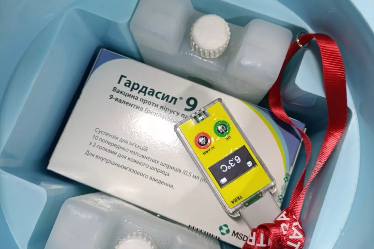 На Миколаївщину доставили понад тисячу доз вакцини &laquo;Гардасил 9&raquo;. Фото: Миколаївський обласний центр контролю та профілактики хвороб МОЗ