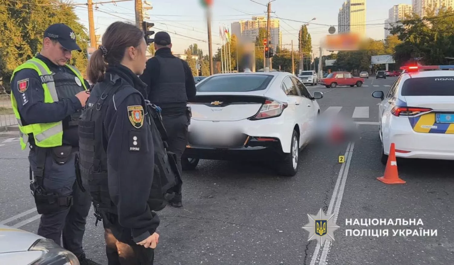 В Одесі 30 вересня біля автомобіля знайшли застреленого чоловіка. Фото: Нацполіції