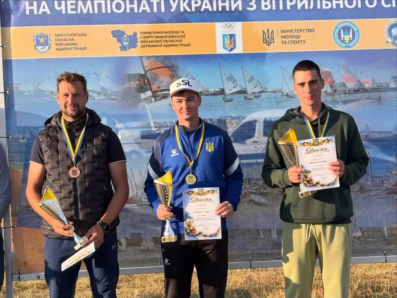 Миколаївський вітрильник став чемпіоном України. Фото: Управління молоді та спорту Миколаївської ОВА