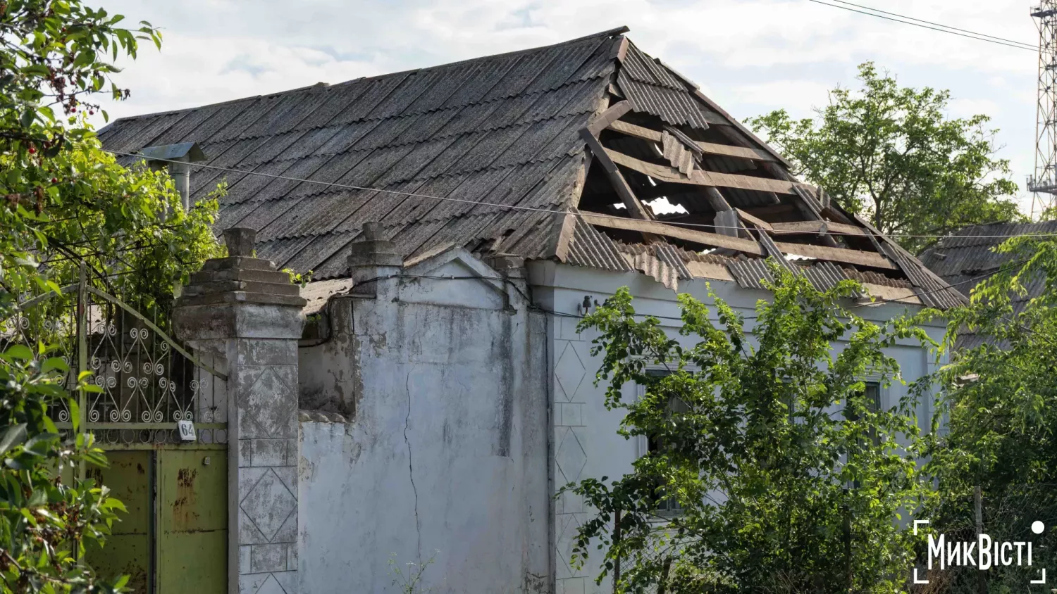 Наслідки обстрілу Миколаївщині. Ілюстраційне фото: МикВісті