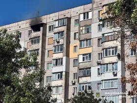 Обстріл Херсонської області 3 вересня. Фото: Нацполіція