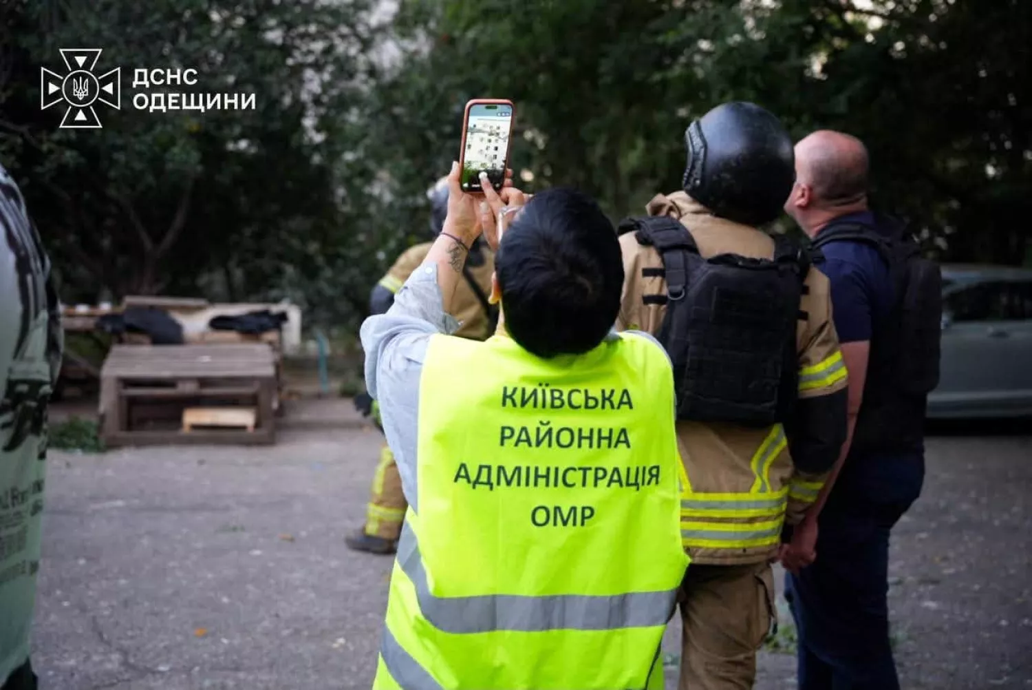 Росіяни атакували Одещину 4 вересня. Фото: ДСНС