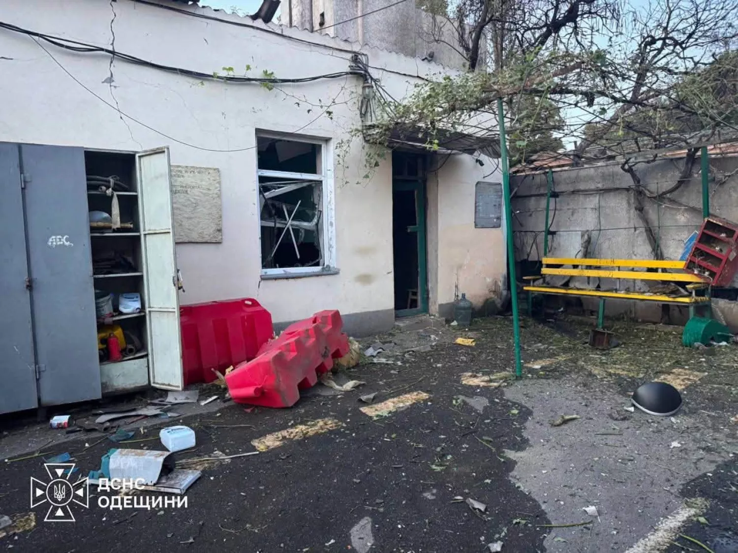 Росіяни атакували Одещину 4 вересня. Фото: ДСНС