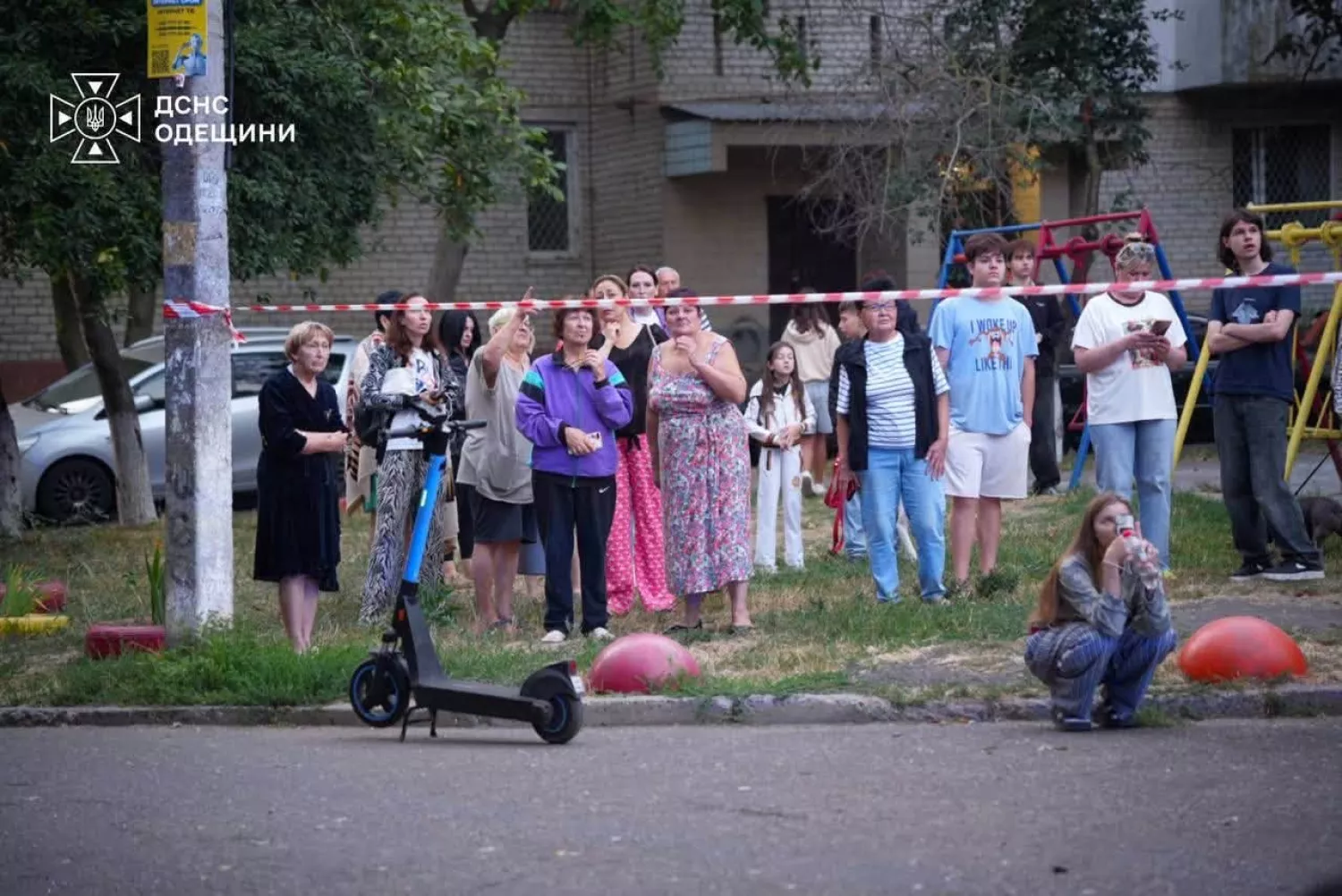 Росіяни атакували Одещину 4 вересня. Фото: ДСНС