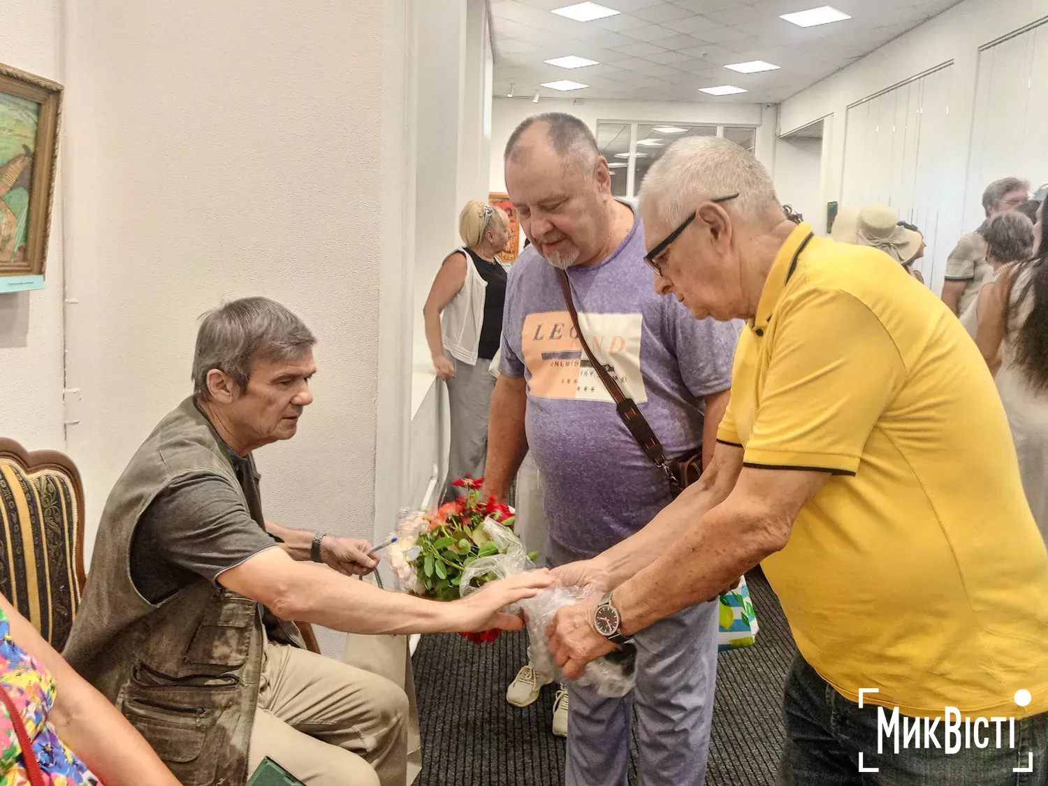 Миколаїв у фантазіях: динозаври, космос та античні міфи на одній виставці. Фото: МикВісті