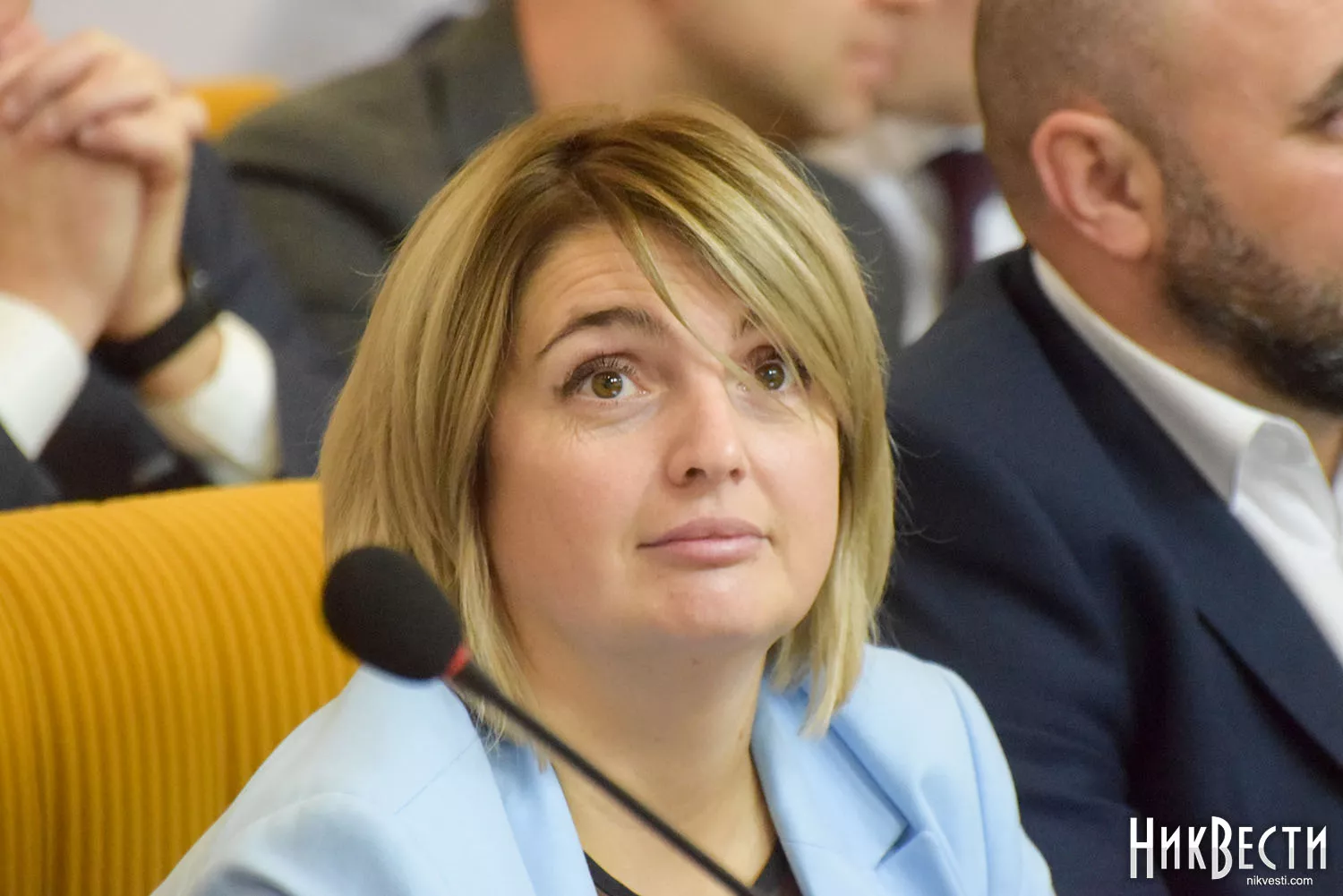 Депутат обласної ради від партії «Слуга народу», директор Миколаївської обласної клінічної лікарні Ірина Шабільянова. Архівне фото «НикВести»