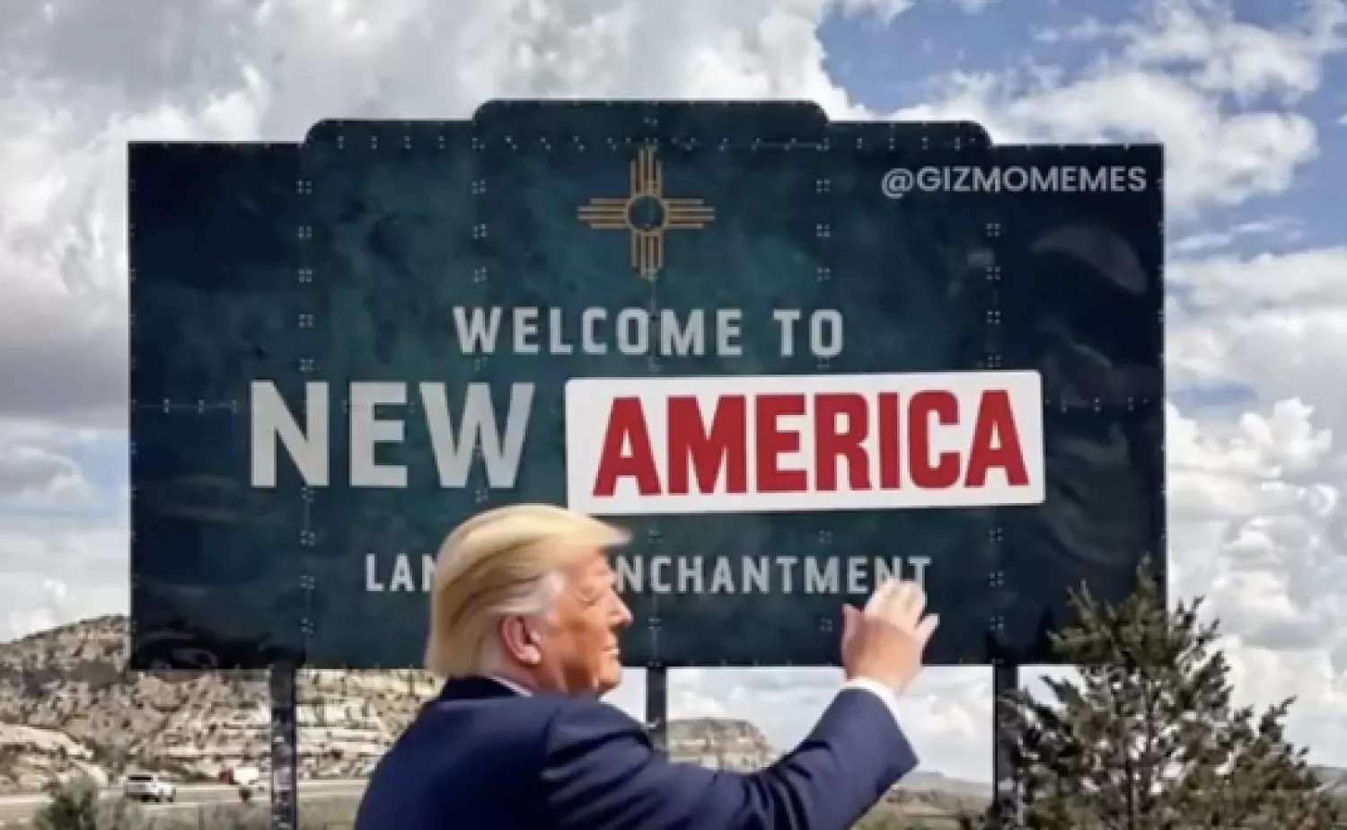 Трамп запропонував перейменувати штат Нью-Мексико. Фото Truth Social / Donald J. Trump