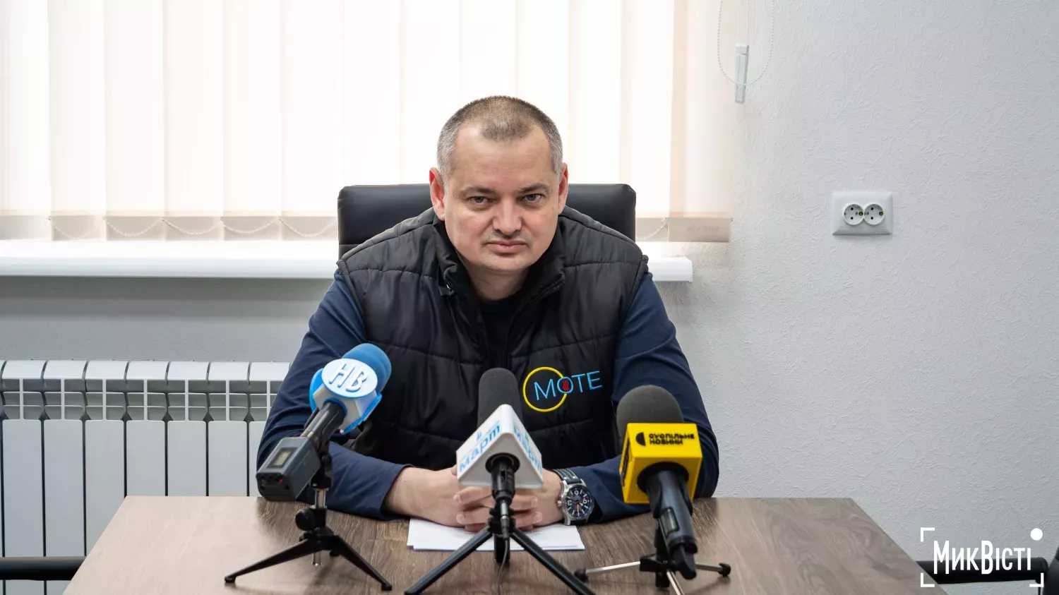 Директор «Миколаївоблтеплоенерго» Микола Логвінов. Фото: «NikVesti»