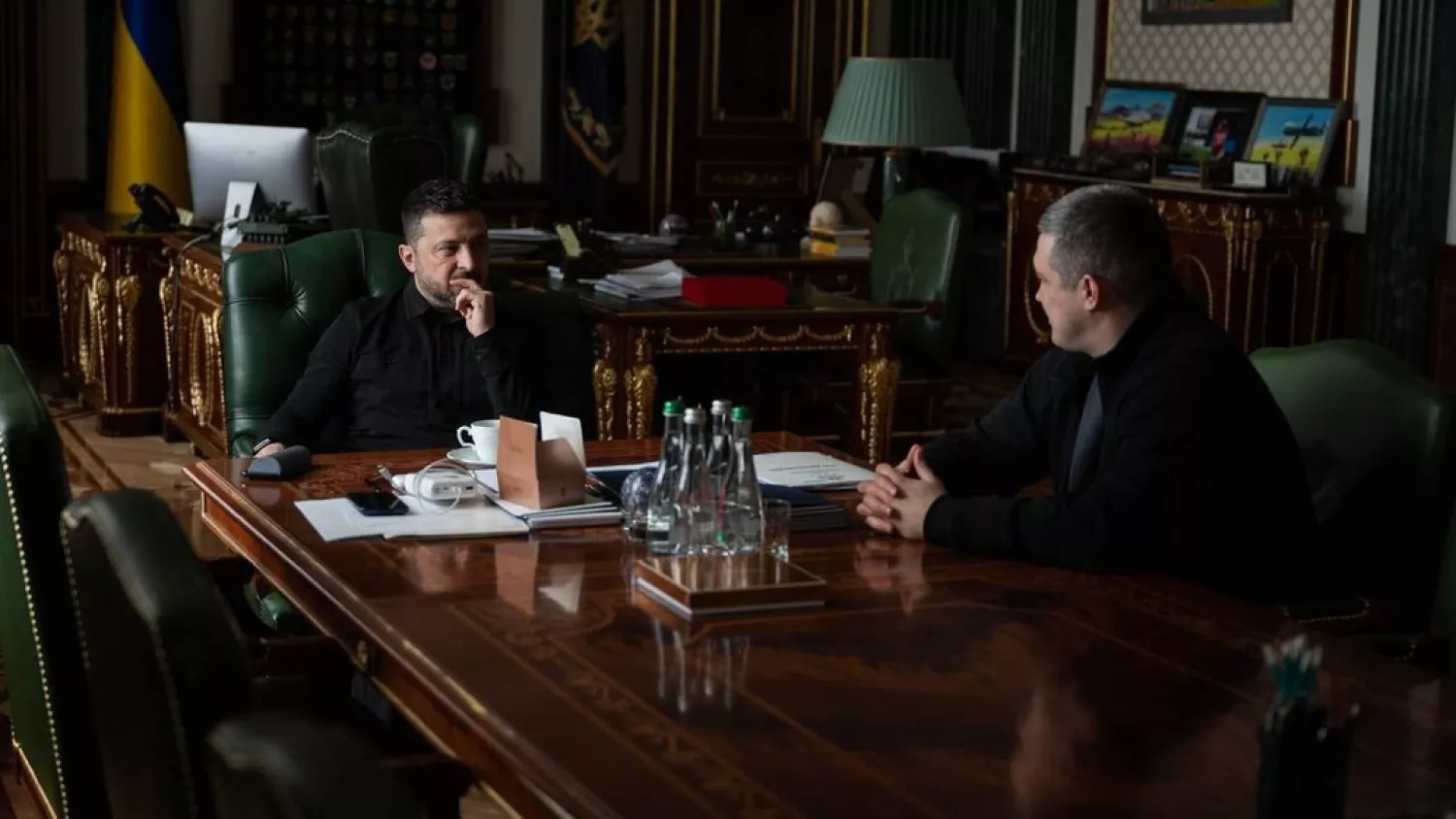 Володимир Зеленський та Михайло Федоров. Архівне фото:. Офіс президента
