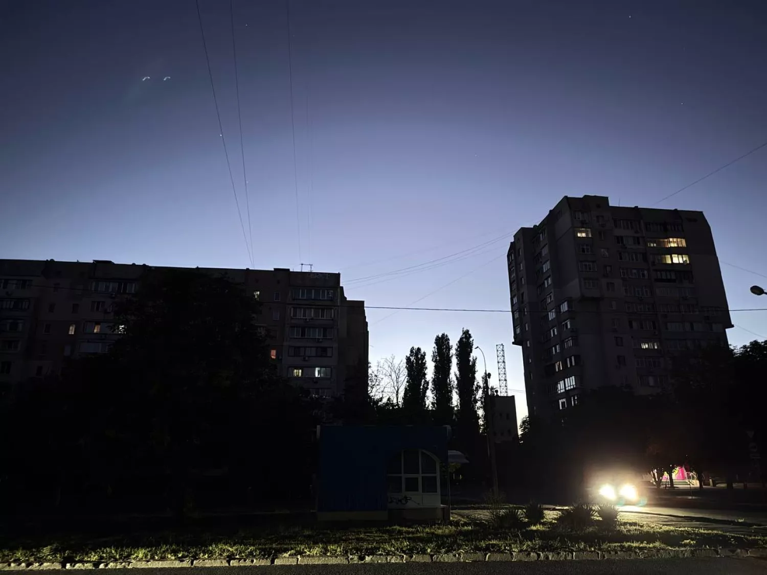 Увечері 8 вересня Миколаїв залишився без електропостачання. Фото: «НикВести»