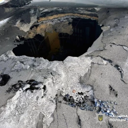 Обстріл Херсонської області 8 вересня. Фото: Нацполіція