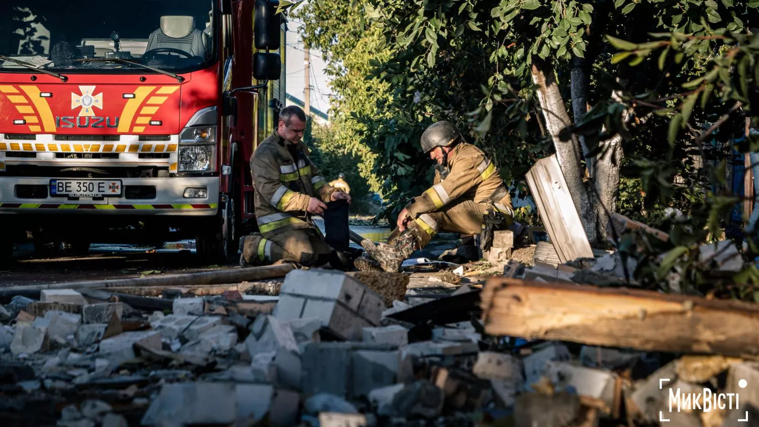 Наслідки обстрілу Миколаєва 9 вересня. Фото: Сергій Овчаришин, МикВісті
