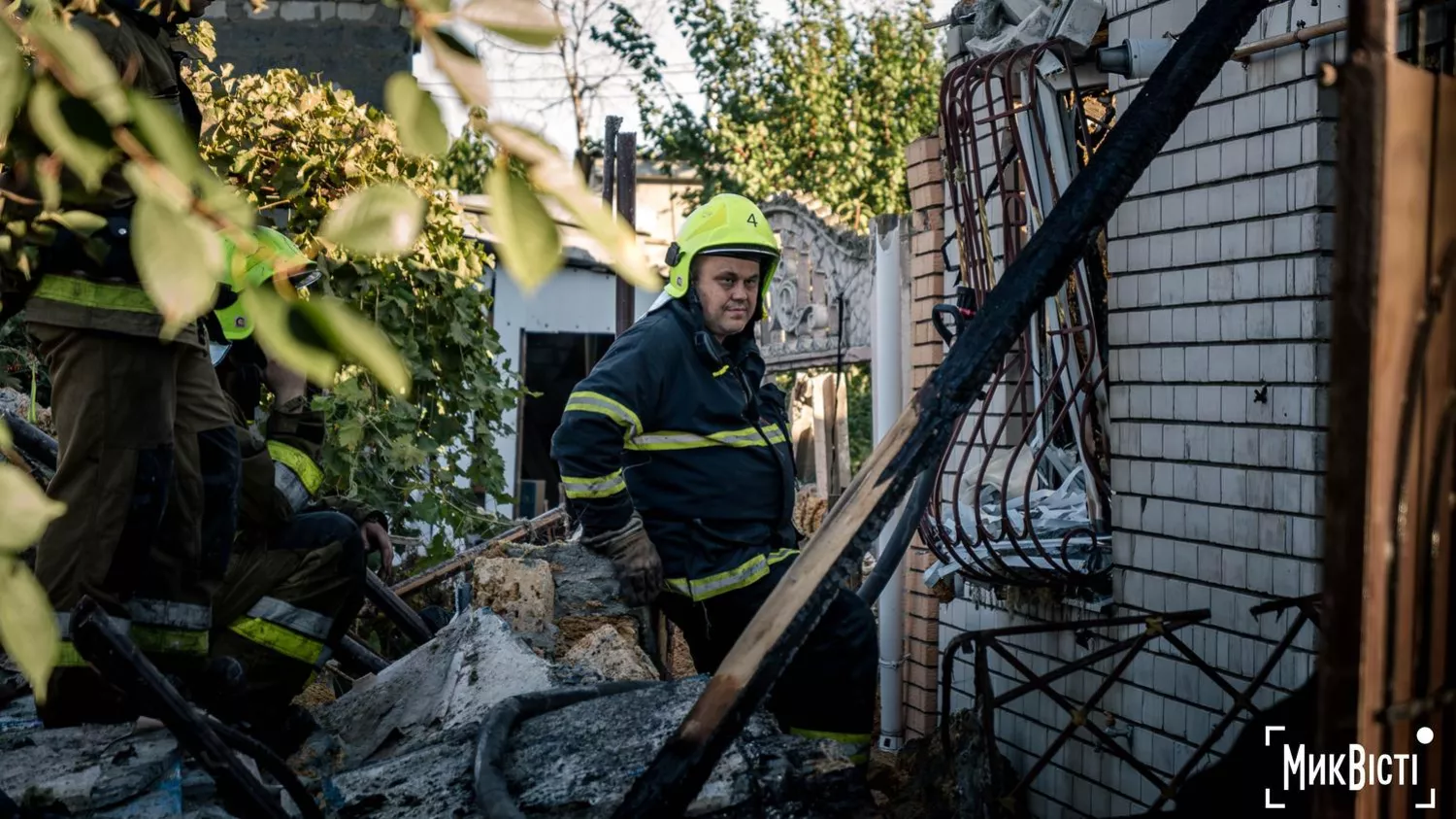 Наслідки обстрілу Миколаєва 9 вересня. Фото: Сергій Овчаришин, МикВісті